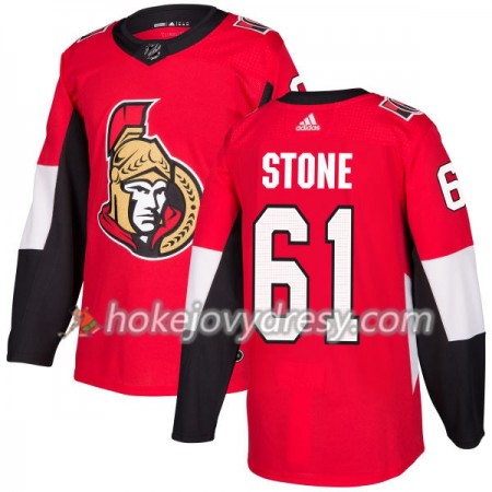 Pánské Hokejový Dres Ottawa Senators Mark Stone 61 Červená 2017-2018 Adidas Authentic